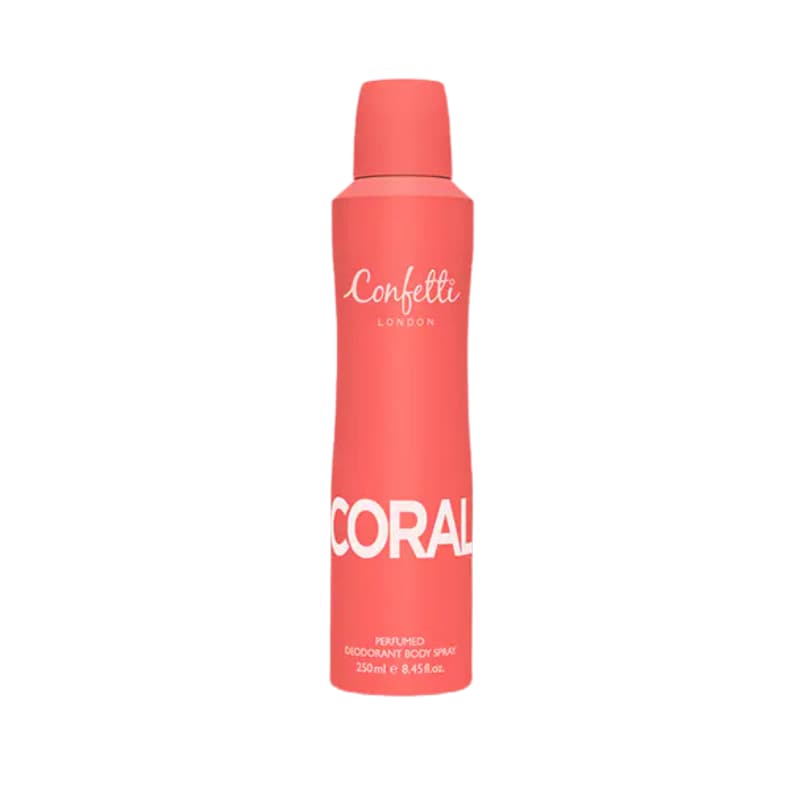 معطر كونفيتي لندن كورال 250مل - Confetti London Coral Deodorant
