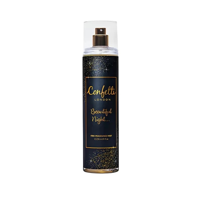 سبلاش جسم كونفيتي لندن بيوتيفول نايت 236مل - Confetti London Beautifull Night Body Splash