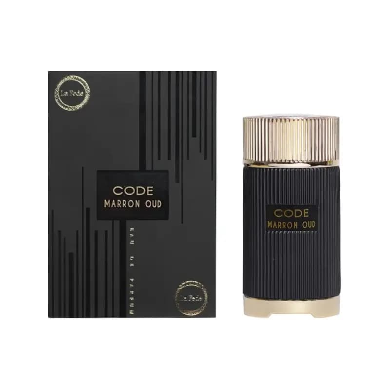 عطر لا فيدي كود مارون عود 100مل – La Fede Code Marron Oud Perfume EDP