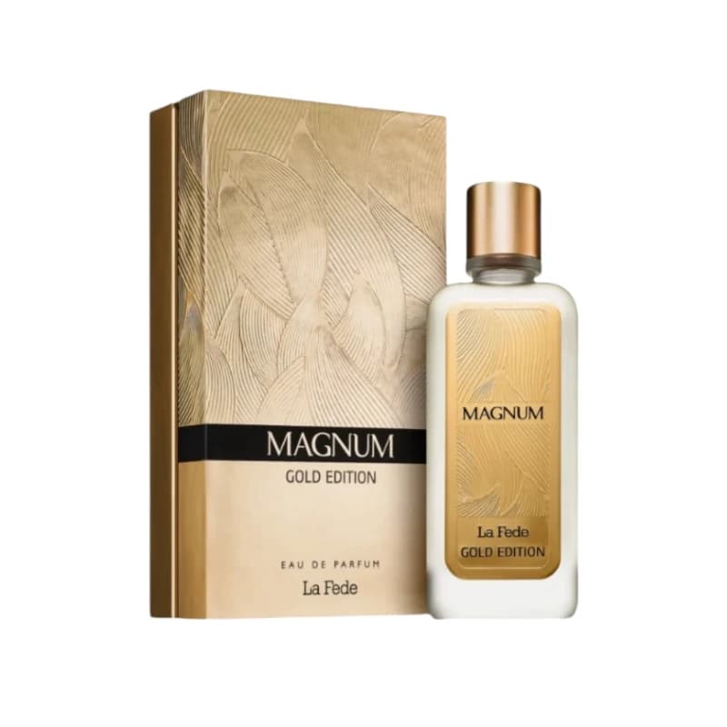 عطر لا فيدي ماكنوم كولد 100مل – La Fede Magnum Gold Perfume EDP