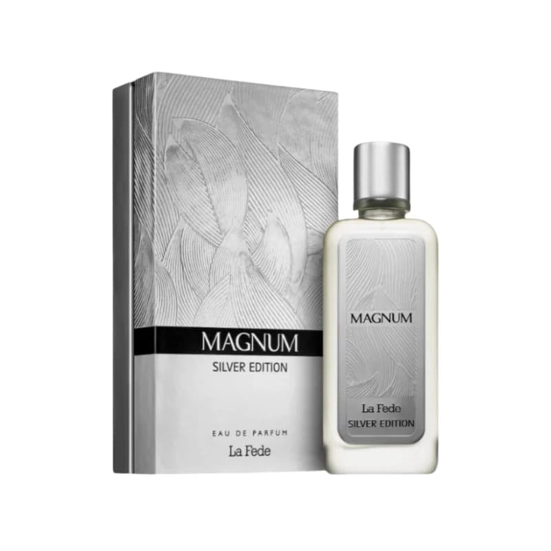 عطر لا فيدي ماكنوم سلفر 100مل – La Fede Magnum Silver Perfume EDP