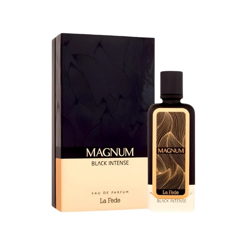 عطر لا فيدي ماكنوم بلاك انتنس 100مل – La Fede Magnum Black Intense Perfume EDP