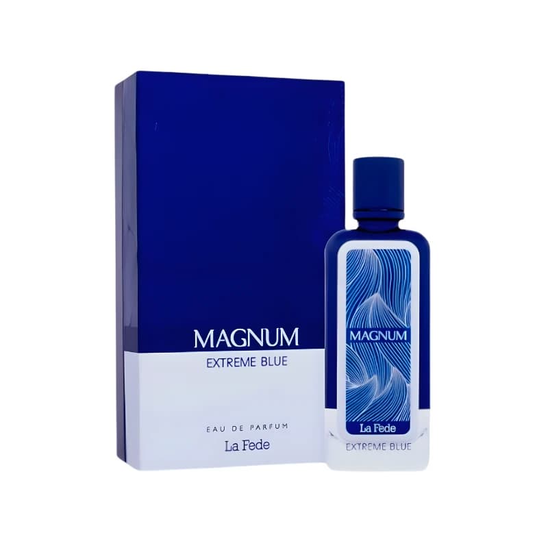 عطر لا فيدي ماكنوم اكستريم بلو 100مل – La Fede Magnum Extreme Blue Perfume EDP