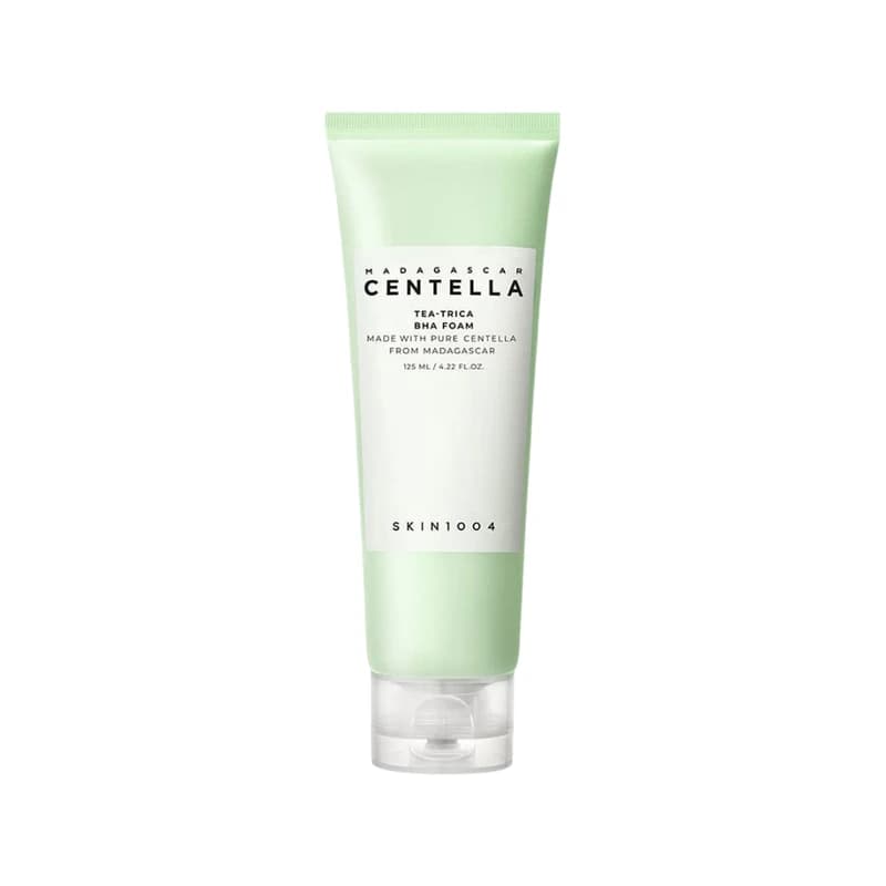 غسول رغوي مادجاسكار سنتيلا ومستخلص اوراق الشاي 125مل – SKIN1004 Madagascar Centella Tea-Trica BHA Foam