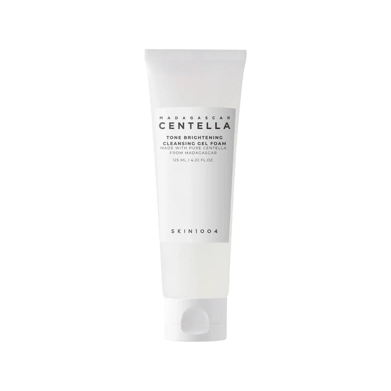 غسول جل رغوي مادجاسكار سنتيلا لتفتيح لون البشرة 125مل – SKIN1004 Madagascar Centella Tone Brightening Cleansing Gel Foam