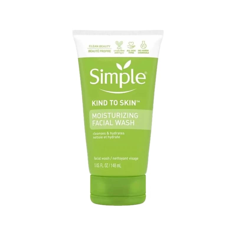 غسول وجه سيمبل كايند تو سكين مرطب - Simple Kind to Skin Moisturizing Facial Wash