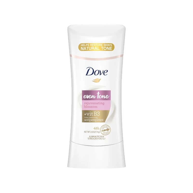Dove Even Tone Rejuvenating Blossom Antiperspirant Deodorant - معطر ومضاد تعرق دوف إيفن تون ريجوفينيتينج بلوسوم