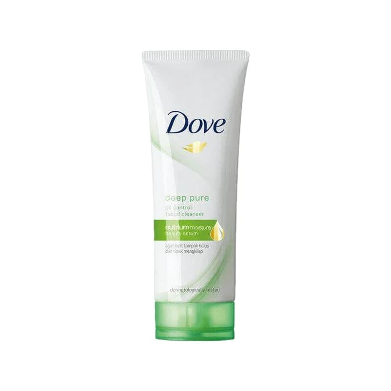 Dove Deep Pure Oil Control Facial Cleanser - غسول وجه دوف ديب بيور أويل كونترول