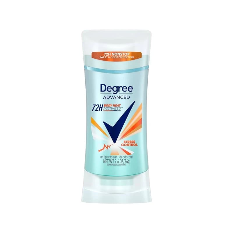 Degree Advanced Stress Control Antiperspirant Deodorant - معطر ومضاد تعرق ديجري أدفانسد ستريس كونترول