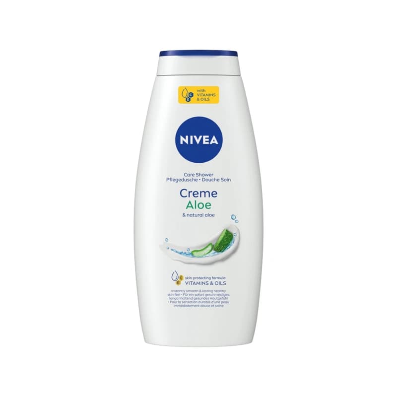 رغوة حمام نيفيا كير آند ألو - Nivea Care & Aloe Caring Foam Bath