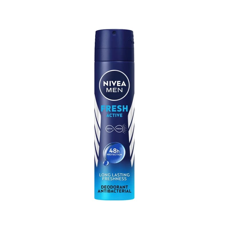 معطر نيفيا مين فريش أكتيف - Nivea Men Fresh Active Deodorant