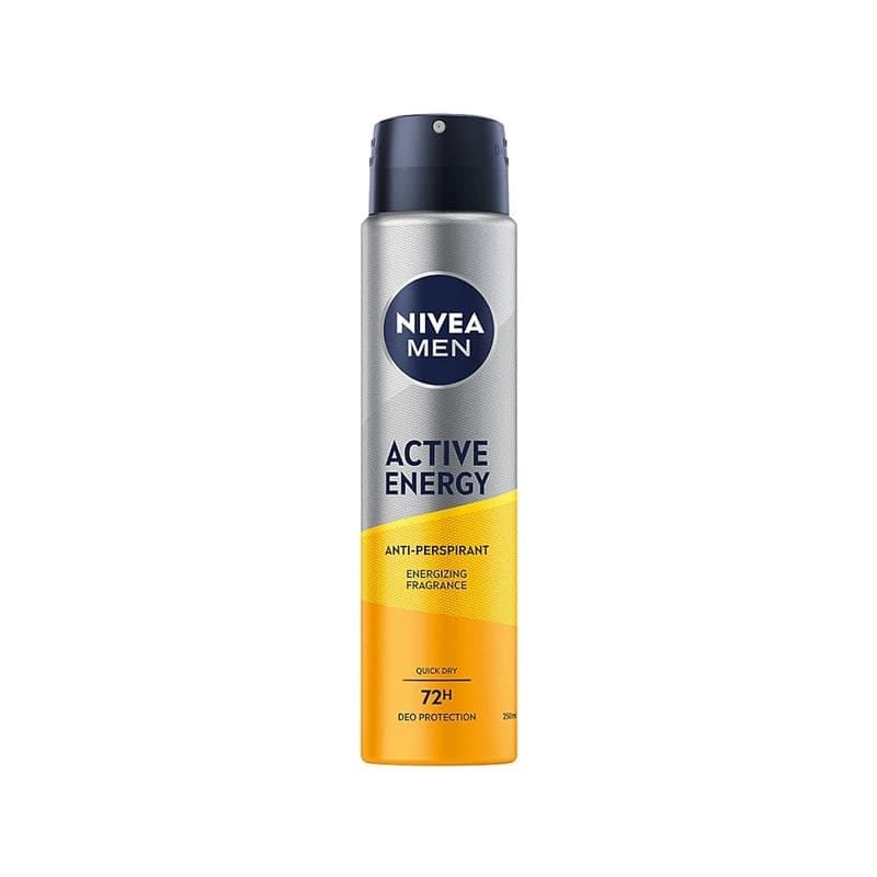 Nivea Men Active Energy Antiperspirant Deodorant - معطر ومضاد تعرق نيفيا مين أكتيف إنيرجي