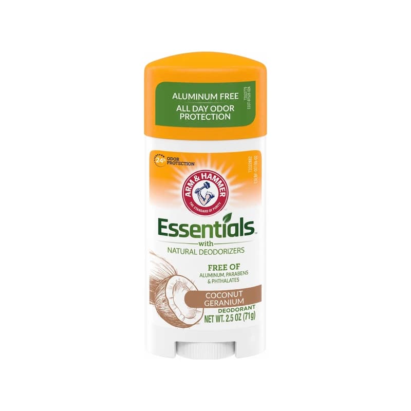 معطر آرم آند هامر إيسينشالز طبيعي جوز الهند والجيرانيوم - Arm & Hammer Essentials Natural Deodorant Coconut Geranium