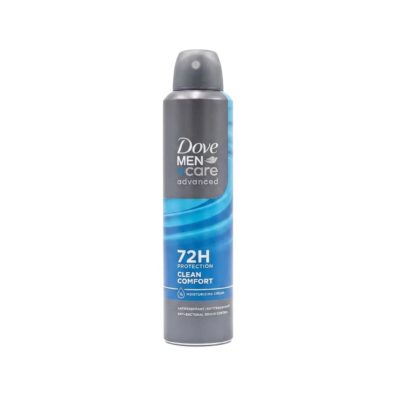 Dove Men Care Clean Comfort Antiperspirant Deodorant Spray - مضاد تعرق سبراي دوف مين كير كلين كومفورت