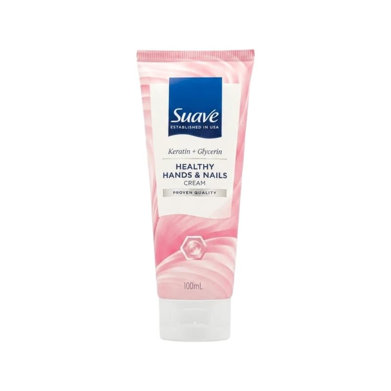 كريم سواف كيراتين وجلسرين للأيدي والأظافر الصحية - Suave Keratin + Glycerin Healthy Hands & Nails Cream