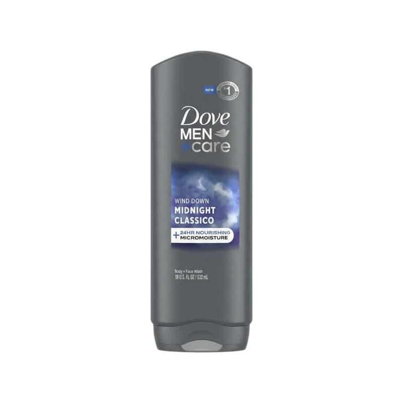 غسول جسم ووجه دوف مين كير ويند داون ميدنايت كلاسيكو - Dove Men Care Wind Down Midnight Classico Body & Face Wash