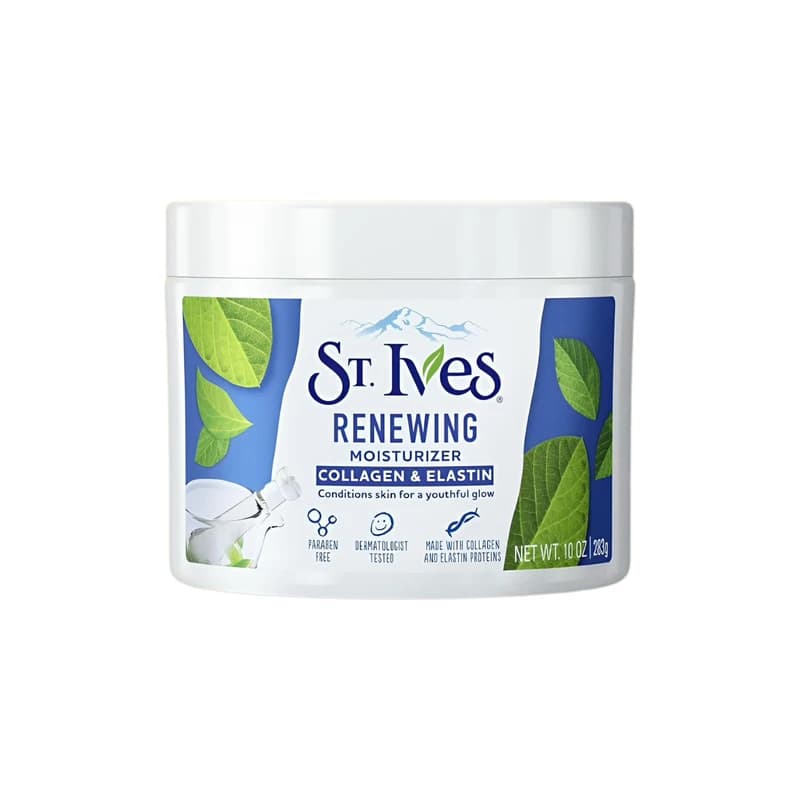 مرطب الوجه سانت آيفز المجدد بالكولاجين والإيلاستين - St. Ives Renewing Collagen & Elastin Facial Moisturizer