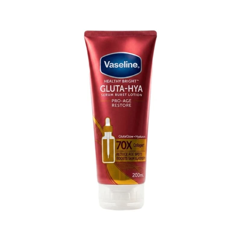 لوشن فازلين هيلثي برايت جلوتا-هيا سيروم برست برو-أيج ريستور - Vaseline Healthy Bright Gluta-Hya Serum Burst Lotion Pro-Age Restore