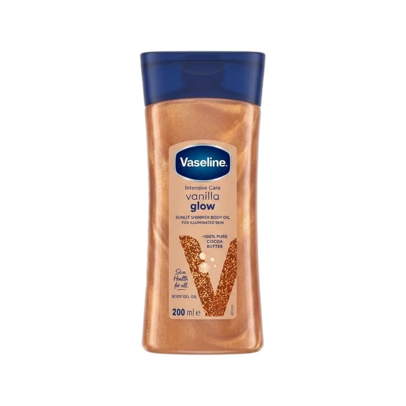 زيت جل الجسم فازلين إنتنسيف كير فانيلا جلو - Vaseline Intensive Care Vanilla Glow Body Gel Oil
