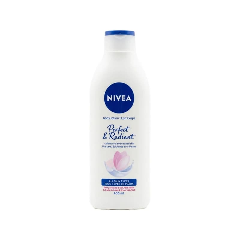 لوشن جسم نيفيا بيرفكت اند راديانت - Nivea Perfect & Radiant Body Lotion