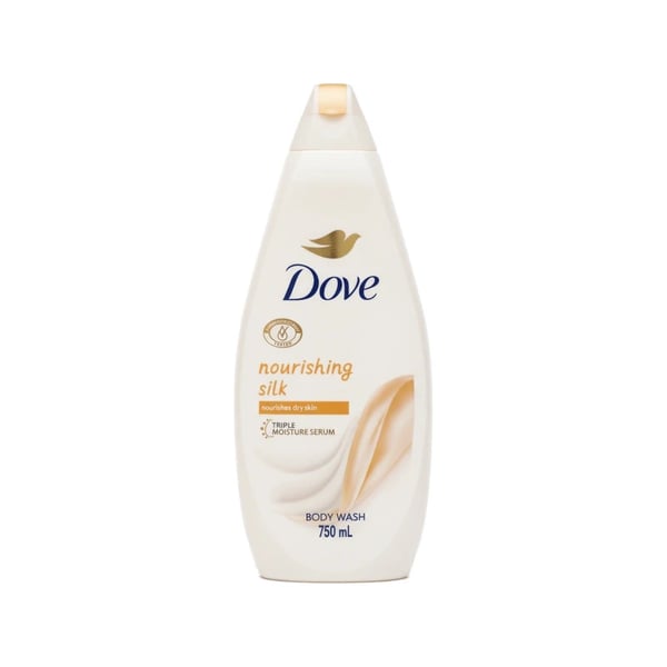 Dove Nourishing Silk Body Wash - غسول جسم دوف نيريشينغ سيلك