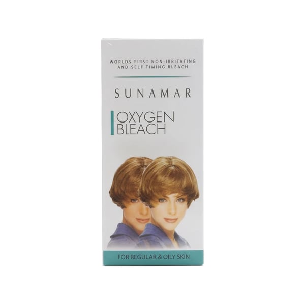 Sunamar Oxygen Bleach for Regular & Oily Skin - بليتش الأكسجين سناامار للبشرة العادية والدهنية