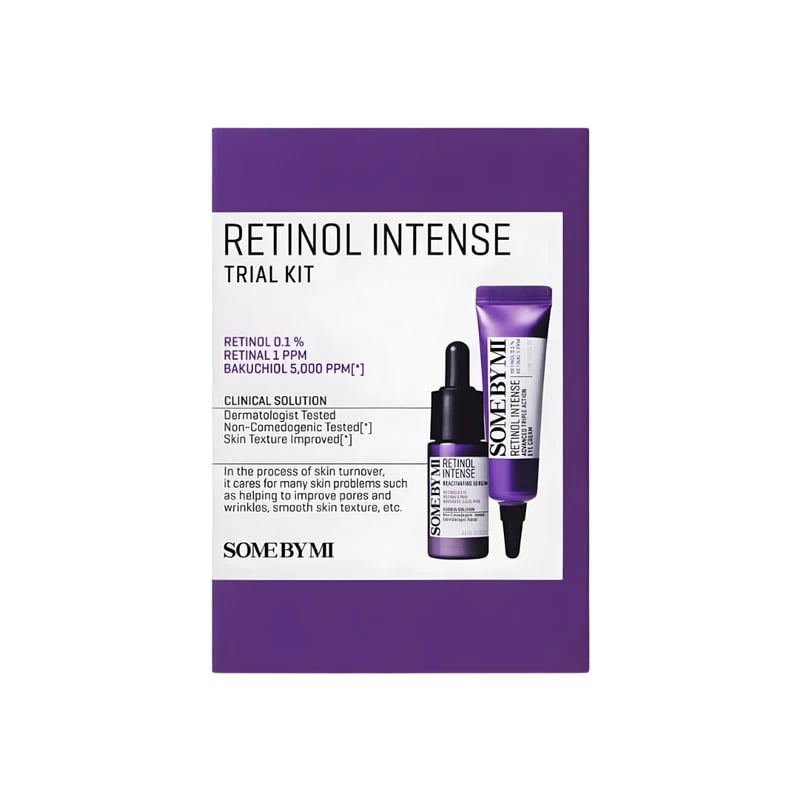 Some By Mi Retinol Intense Trial Kit - مجموعة سوم باي مي ريتينول انتنس المكثفة قطعتين