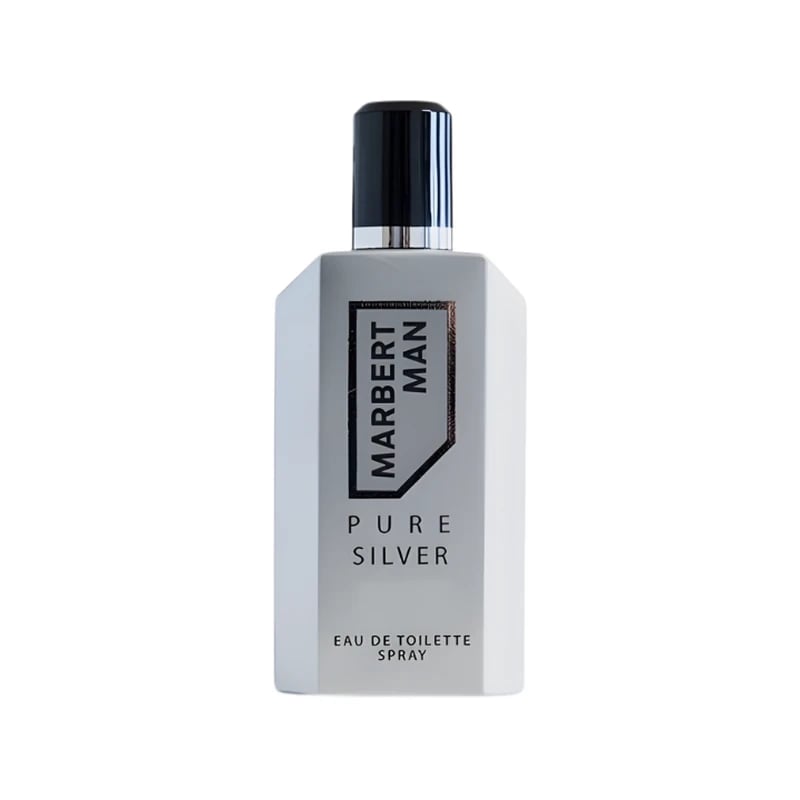 عطر ماربيرت مان بيور سيلفر - Marbert Man Pure Silver Perfume EDT