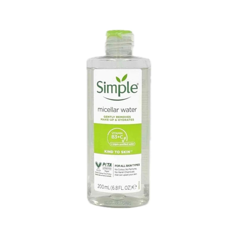 سيمبل ماء ميسيلار لتنظيف البشرة الحساسة - Simple Kind to Skin Micellar Cleansing Water