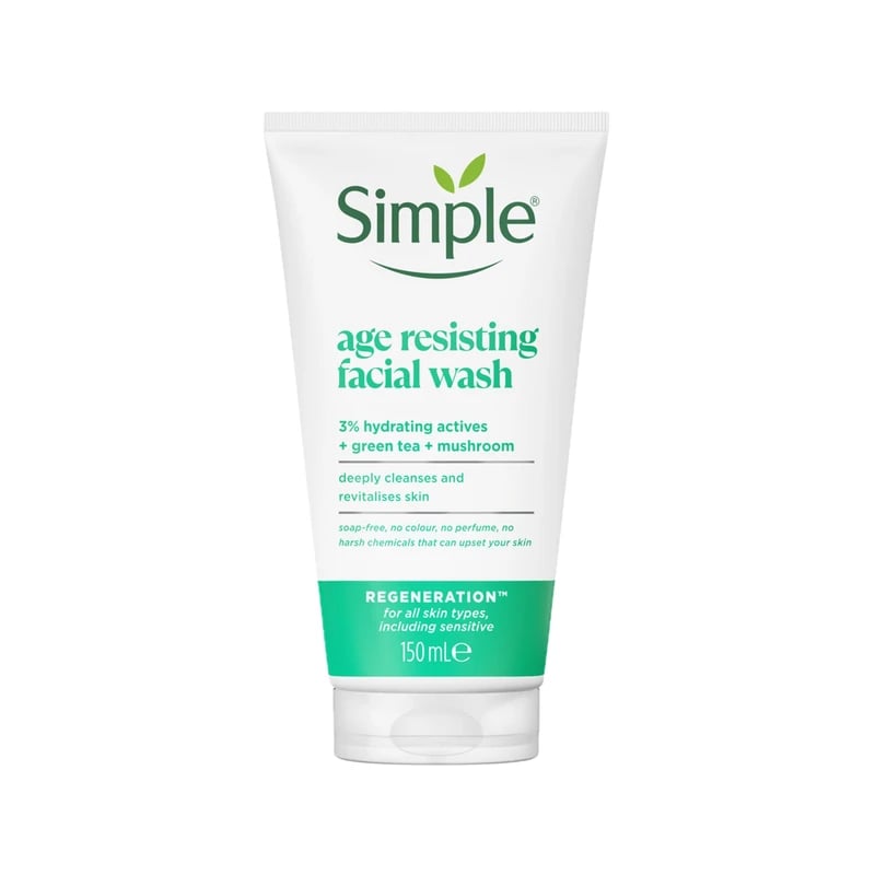 غسول وجه سيمبل ريجنيريشن مقاوم لعلامات التقدم بالعمر - Simple Regeneration Age Resisting Facial Wash
