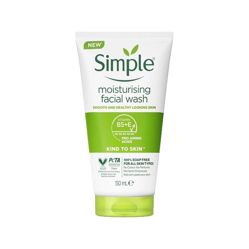 غسول وجه سيمبل كايند تو سكين مرطب - Simple Kind to Skin Moisturising Facial Wash