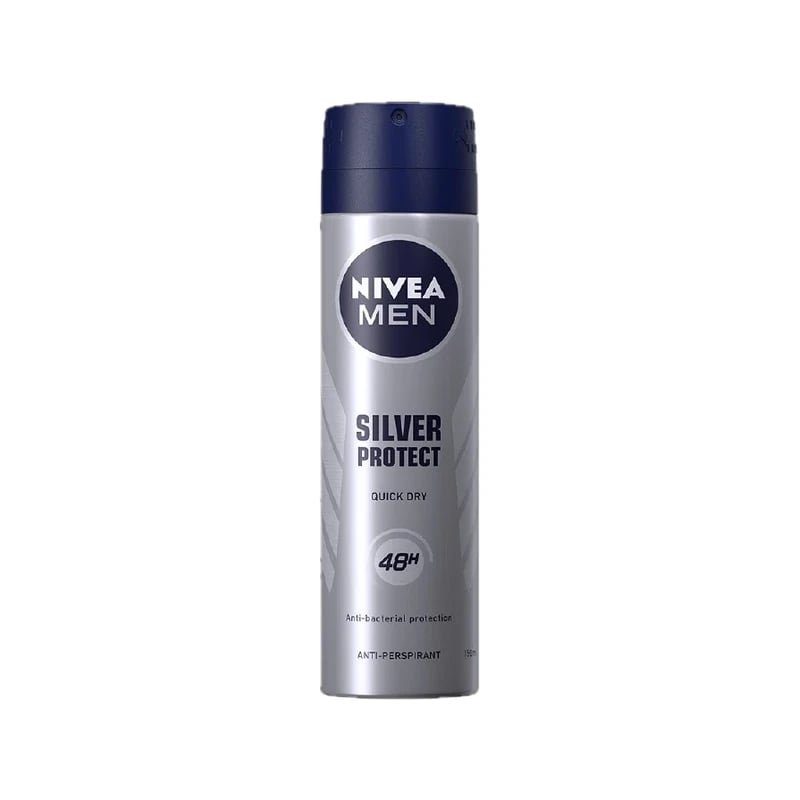 معطر ومضاد تعرق نيفيا مين سيلفر بروتكت - Nivea Men Silver Protect Antiperspirant Deodorant