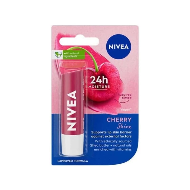 مرطب شفاه نيفيا كرز شاين - Nivea Lip Balm Cherry Shine