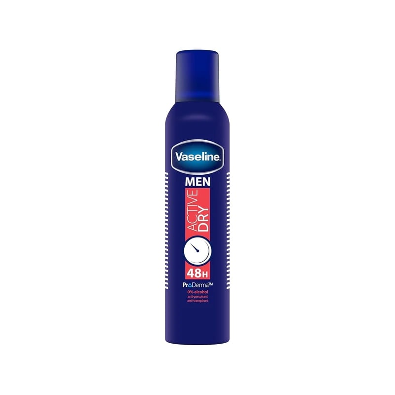 معطر ومضاد تعرق فازلين مين أكتيف دراي - Vaseline Men Active Dry Antiperspirant Deodorant