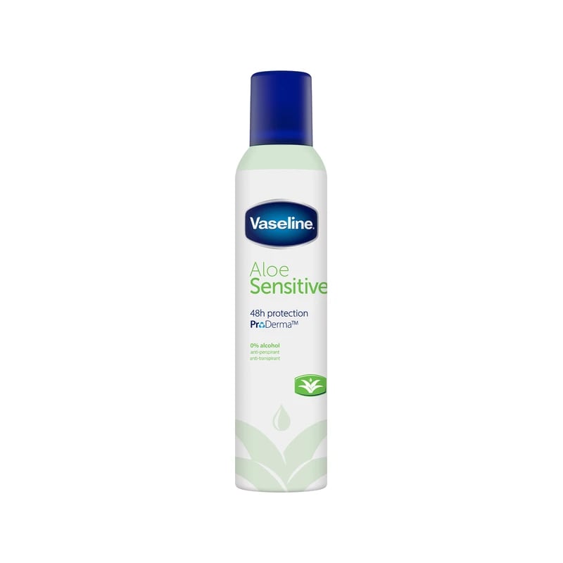 معطر ومضاد تعرق فازلين ألو سينسيتيف - Vaseline Aloe Sensitive Antiperspirant Deodorant