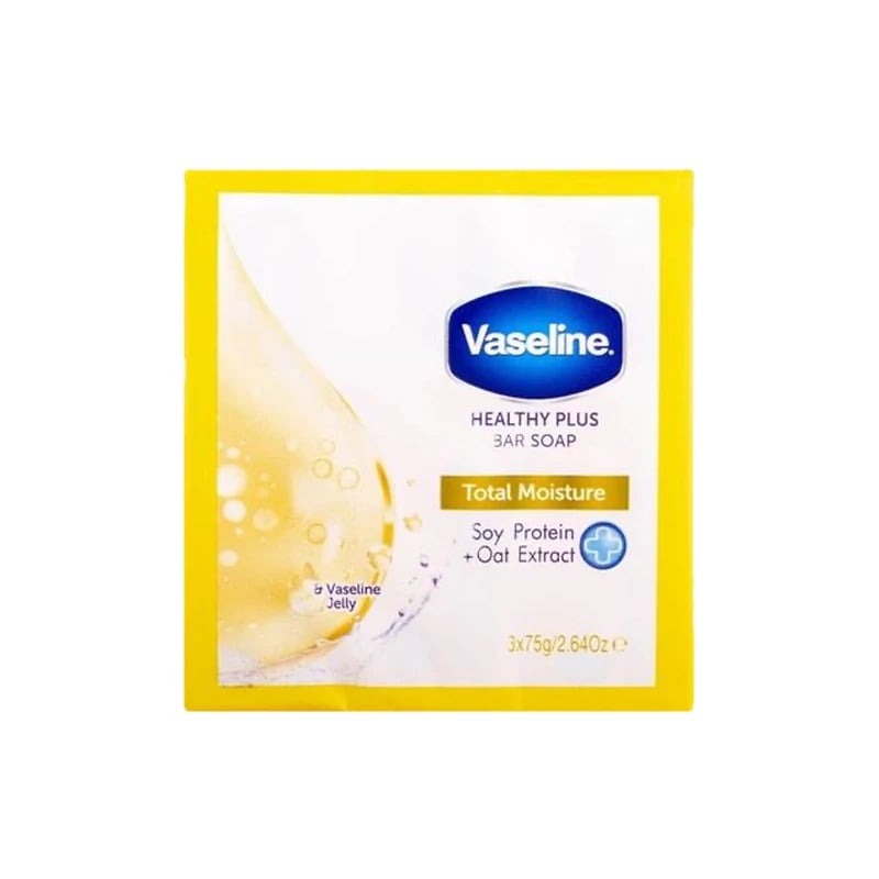 صابون فازلين هيلثي بلاس توتال مويستشر - Vaseline Healthy Plus Bar Soap Total Moisture