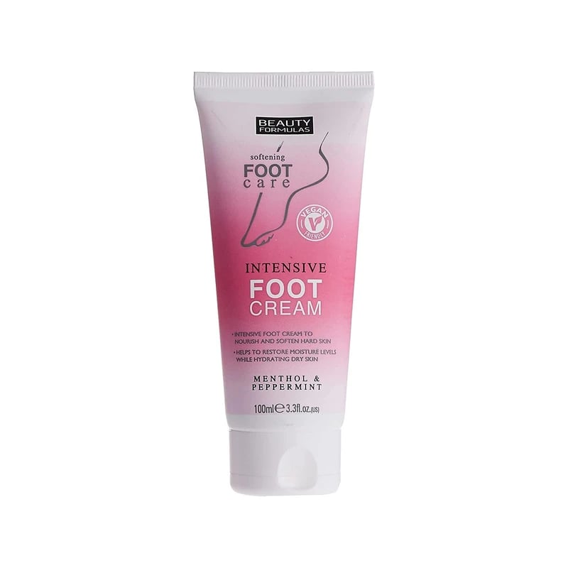 Beauty Formulas Softening Intensive Foot Cream Menthol & Peppermint - كريم القدم بيوتي فورميولاز المكثف المنعم بالمنثول والنعناع