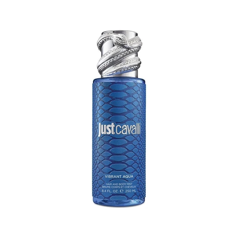 Just Cavalli Vibrant Aqua Hair and Body Mist - ميست للشعر والجسم جست كافالي فايبرنت اكوا