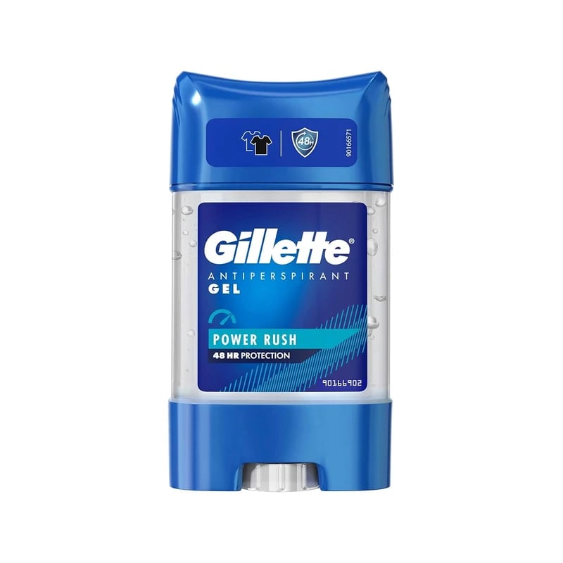 Gillette Antiperspirant Gel Power Rush - مضاد تعرق جل جيليت باور رش