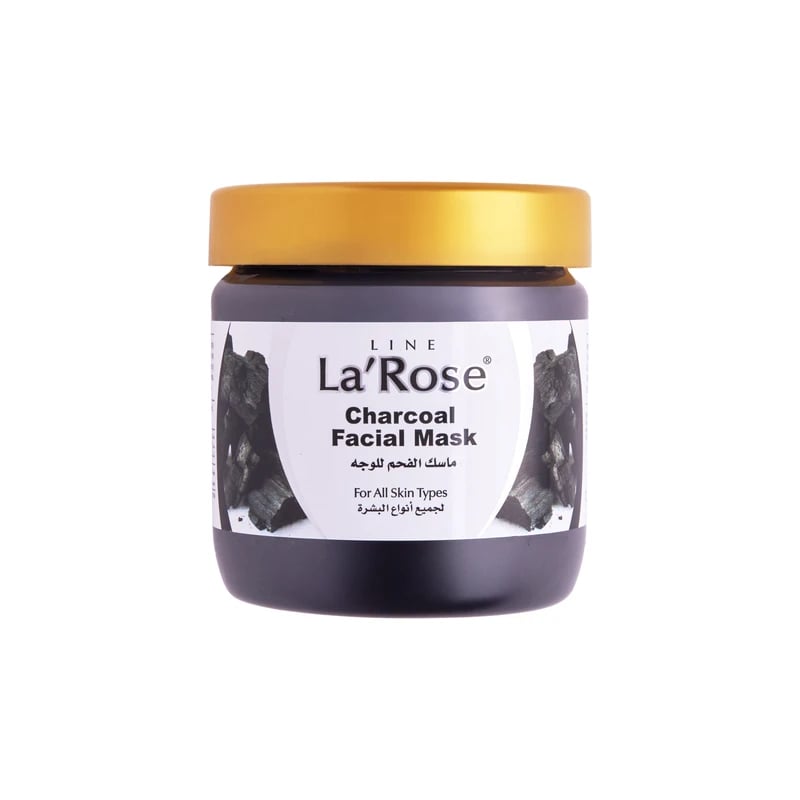 قناع لاروز بالفحم للوجه - LaRose Charcoal Facial Mask