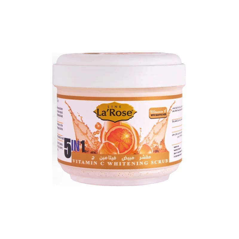 مبيض فوري مقشر لاروز بفيتامين سي - LaRose Whitening Scrub 5 in 1 Vitamin C