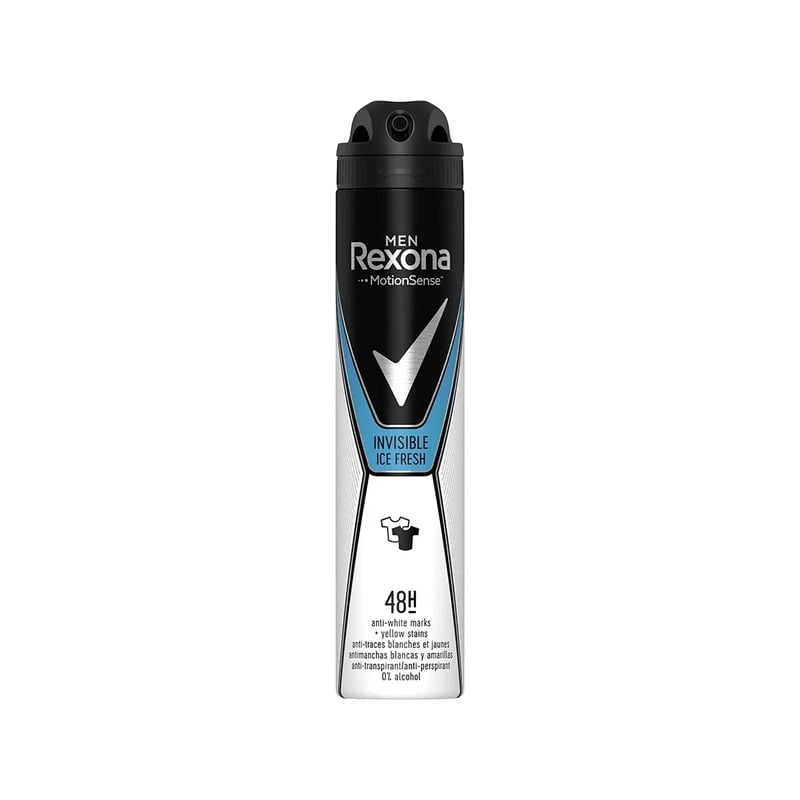 مضاد تعرق سبراي ريكسونا مين إنفيزيبل آيس فريش - Rexona Men Invisible Ice Fresh Antiperspirant Deodorant Spray