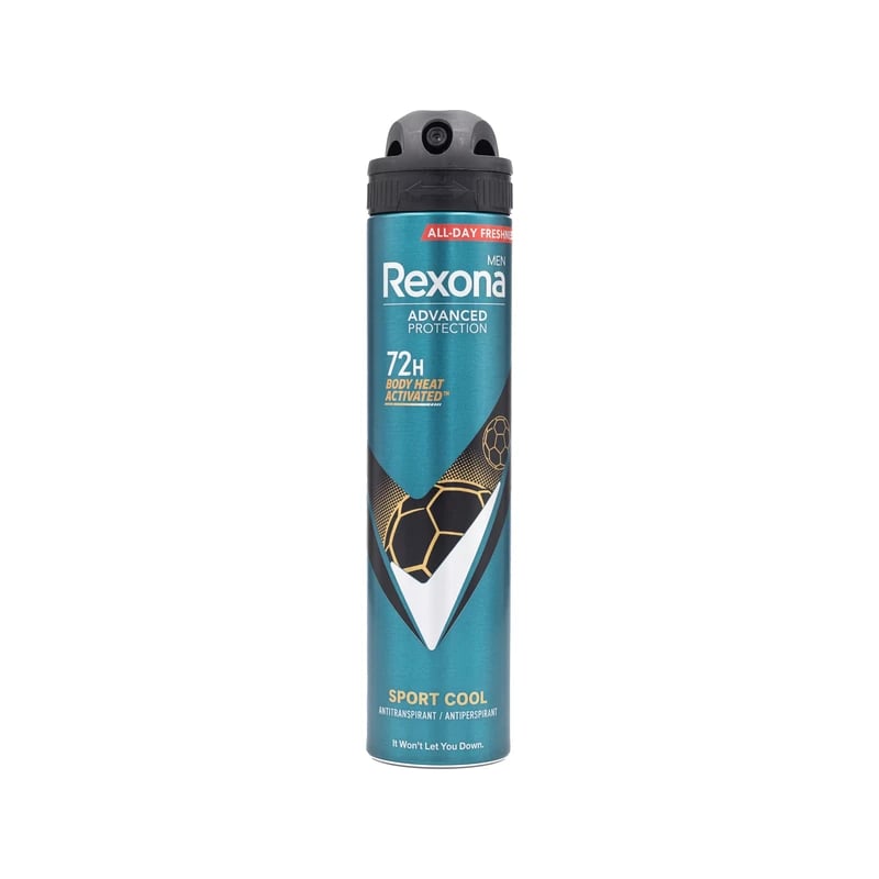 مضاد تعرق سبراي ريكسونا مين ادفانسد بروتكشن سبورت كول 72 ساعة - Rexona Men Advanced Protection Sport Cool 72-Hour Antiperspirant Deodorant Spray