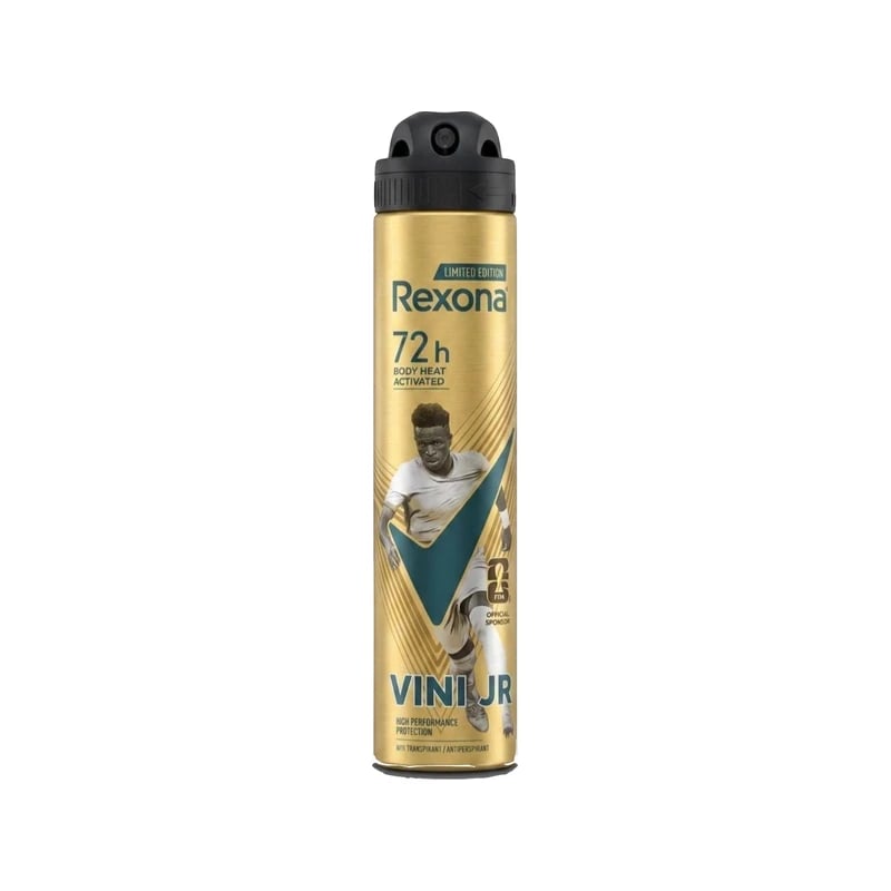 مضاد تعرق سبراي ريكسونا فيني جونيور ليمتد إيديشن هاي بيرفورمانس 72 ساعة - Rexona Vini Jr Limited Edition High Performance 72-Hour Antiperspirant Deodorant Spray