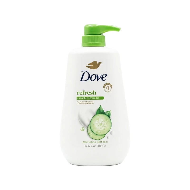 غسول جسم دوف ريفريش بالخيار والشاي الأخضر - Dove Refresh Cucumber & Green Tea Body Wash