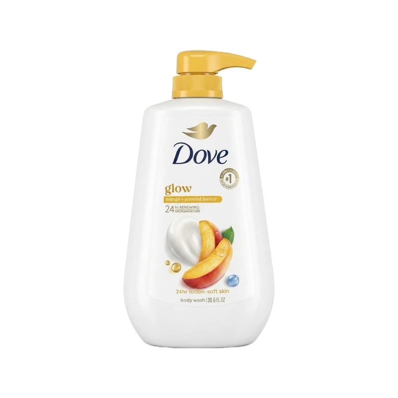 غسول جسم دوف جلو بالمانجو وزبدة اللوز - Dove Glow Mango & Almond Butter Body Wash