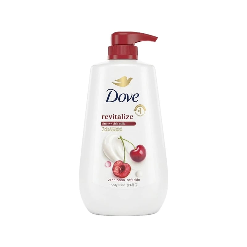 غسول جسم دوف ريفيتالايز بالكرز وحليب الشيا - Dove Revitalize Cherry & Chia Milk Body Wash