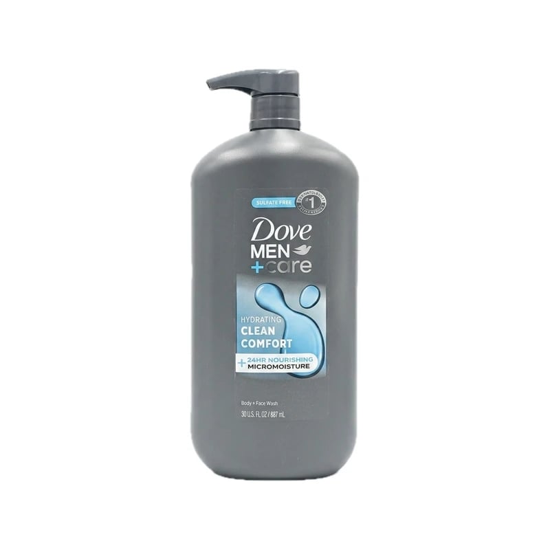 غسول جسم ووجه دوف مين كير كلين كومفورت المرطب - Dove Men Care Hydrating Clean Comfort Body & Face Wash