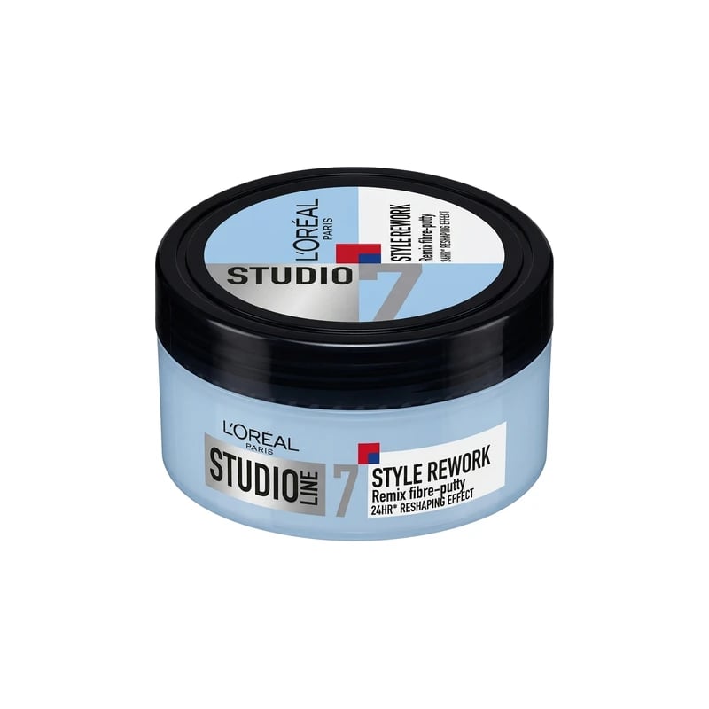 Loreal Paris Studio Line Style Rework Remix Fibre Putty No.7 - معجون تصفيف الشعر لوريال باريس ستوديو لاين ستايل ريوورك ريمكس رقم 7