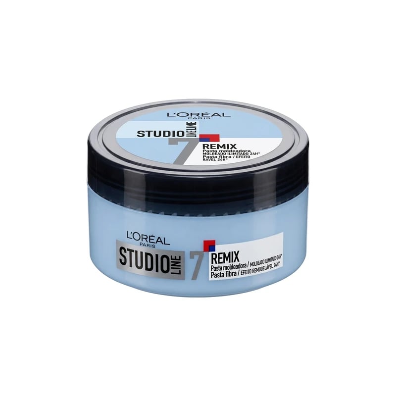 معجون تصفيف الشعر لوريال باريس ستوديو لاين ريمكس رقم 7 - Loreal Paris Studio Line Remix Fibre Putty No.7